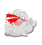 Penguins petulant and seals mischievous（個別スタンプ：29）