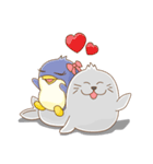 Penguins petulant and seals mischievous（個別スタンプ：33）