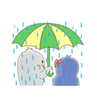 Penguins petulant and seals mischievous（個別スタンプ：39）