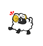 羊のワイトくん（個別スタンプ：1）