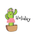 Cactus mini garden（個別スタンプ：13）