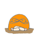 オレンジ色の彼女。（個別スタンプ：24）