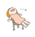 オレンジ色の彼女。（個別スタンプ：28）