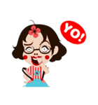 silly girl（個別スタンプ：1）