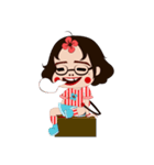 silly girl（個別スタンプ：17）
