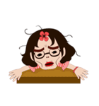 silly girl（個別スタンプ：21）
