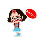 silly girl（個別スタンプ：22）