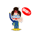 silly girl（個別スタンプ：24）