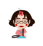 silly girl（個別スタンプ：28）