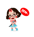 silly girl（個別スタンプ：32）