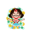 silly girl（個別スタンプ：34）