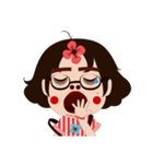 silly girl（個別スタンプ：37）