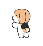 Beagle＆Pomeranian（個別スタンプ：11）