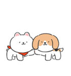 Beagle＆Pomeranian（個別スタンプ：39）