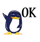 Cartoon The penguin v.001（個別スタンプ：3）