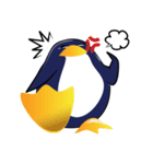 Cartoon The penguin v.001（個別スタンプ：10）