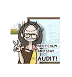 Auditor Life（個別スタンプ：4）