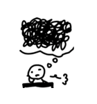 モノクロくん(たまにカラー)（個別スタンプ：30）