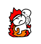 モノクロくん(たまにカラー)（個別スタンプ：33）