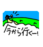 モノクロくん(たまにカラー)（個別スタンプ：35）