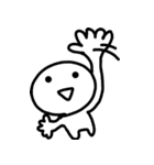 モノクロくん(たまにカラー)（個別スタンプ：40）