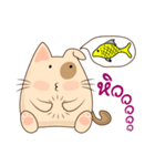 Pig Meow (TH)（個別スタンプ：34）