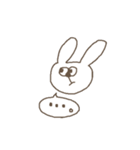 うさちゃん（オス）（個別スタンプ：1）