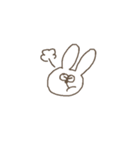 うさちゃん（オス）（個別スタンプ：3）