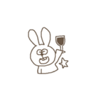 うさちゃん（オス）（個別スタンプ：8）