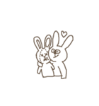 うさちゃん（オス）（個別スタンプ：15）