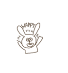 うさちゃん（オス）（個別スタンプ：19）