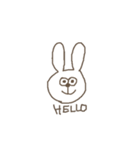 うさちゃん（オス）（個別スタンプ：21）