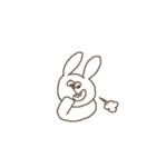 うさちゃん（オス）（個別スタンプ：24）