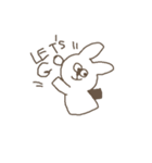 うさちゃん（オス）（個別スタンプ：25）