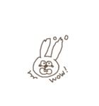 うさちゃん（オス）（個別スタンプ：40）
