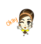 Janice, chic in the town（個別スタンプ：3）