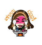 Janice, chic in the town（個別スタンプ：36）