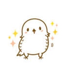 フクロウの白いの（個別スタンプ：3）