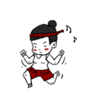 Angry Boxing Girl [ TH ]（個別スタンプ：3）