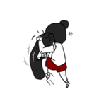 Angry Boxing Girl [ TH ]（個別スタンプ：7）