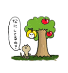りんごの妖精（個別スタンプ：24）