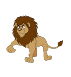 ライオン ハート（個別スタンプ：2）