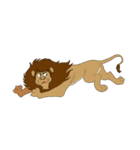 ライオン ハート（個別スタンプ：6）