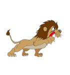 ライオン ハート（個別スタンプ：7）