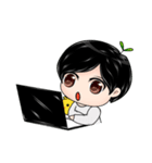 Adorable Boy（個別スタンプ：7）