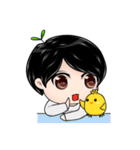 Adorable Boy（個別スタンプ：14）