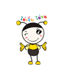 don't worry bee happy（個別スタンプ：5）