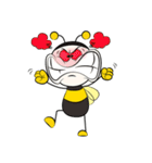 don't worry bee happy（個別スタンプ：24）