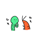 エビと宇宙（個別スタンプ：17）