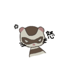 Ferret cu-chan（個別スタンプ：21）